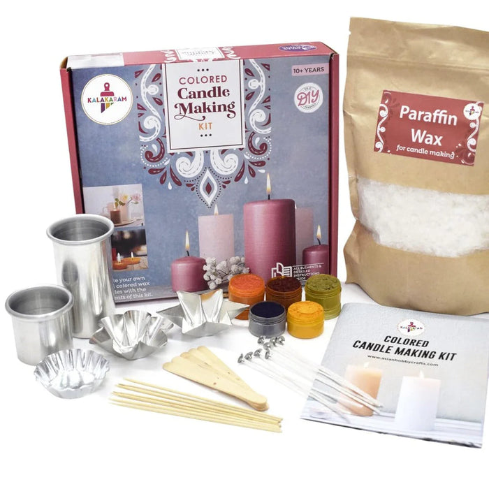 Kalakaram Colored Candle Making Kit