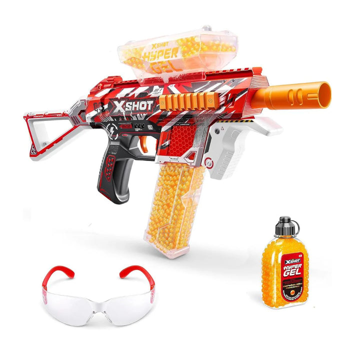 X-Shot Hyper Gel Trace Fire Blaster (10000 Hyper Gel Pellets)