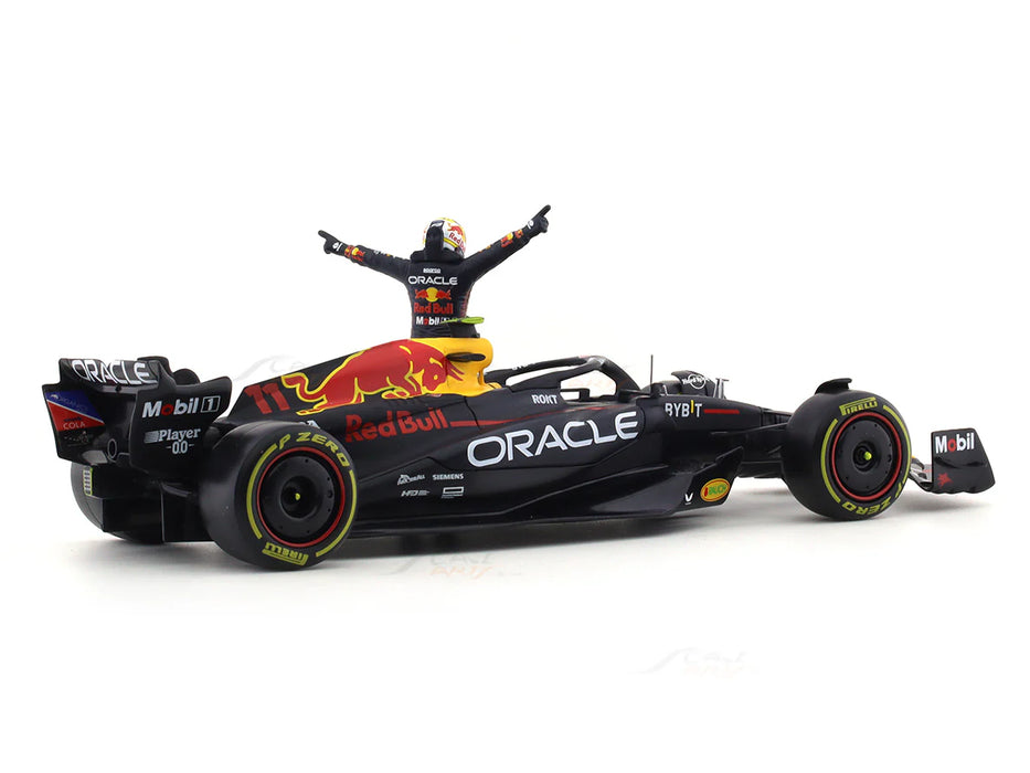 2023 Oracle RB19 #11 Sergio Perez 1:24 Bburago licensed diecast Scale Model car collectible