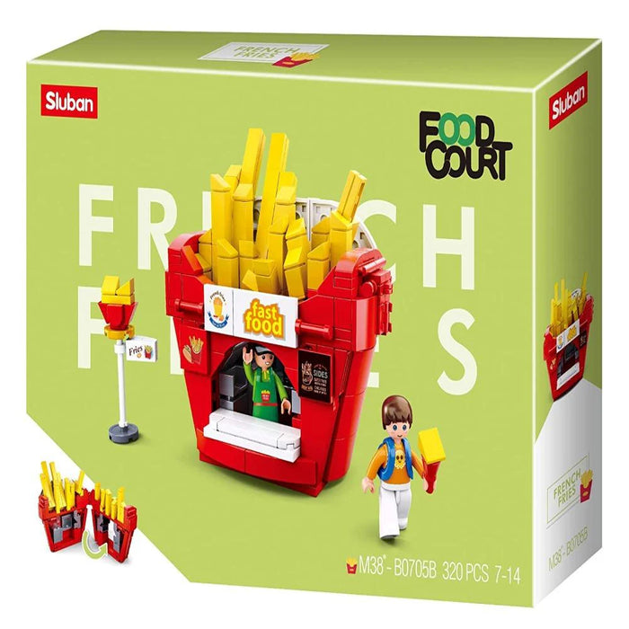 Sluban M38-B0705B French Fries Block Bricks Toys - 320 Pieces