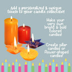 Kalakaram Colored Candle Making Kit