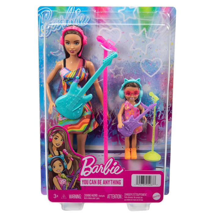 Barbie® Dolls & Accessories, Sisters Pop Star-Themed Playset