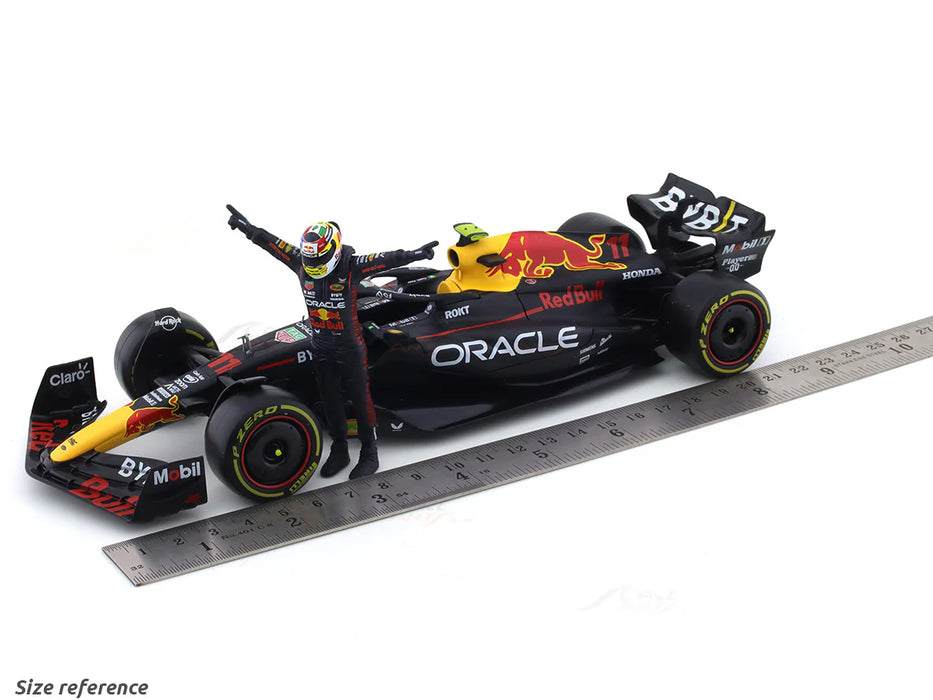 2023 Oracle RB19 #11 Sergio Perez 1:24 Bburago licensed diecast Scale Model car collectible