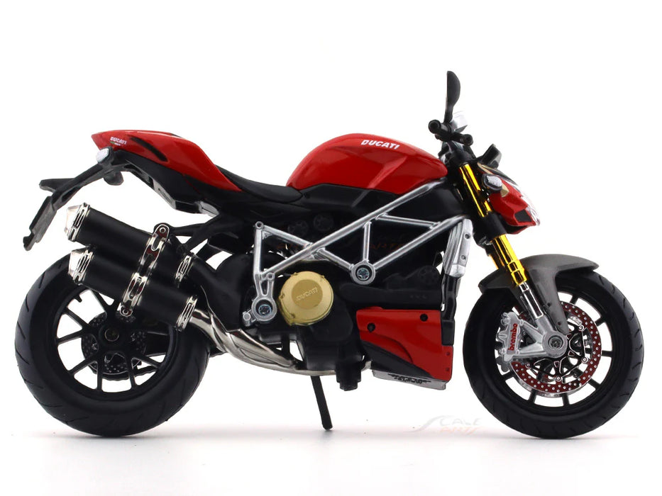 Ducati Super Naked V4 S 1:12 Maisto Licensed Scale Model bike collectible