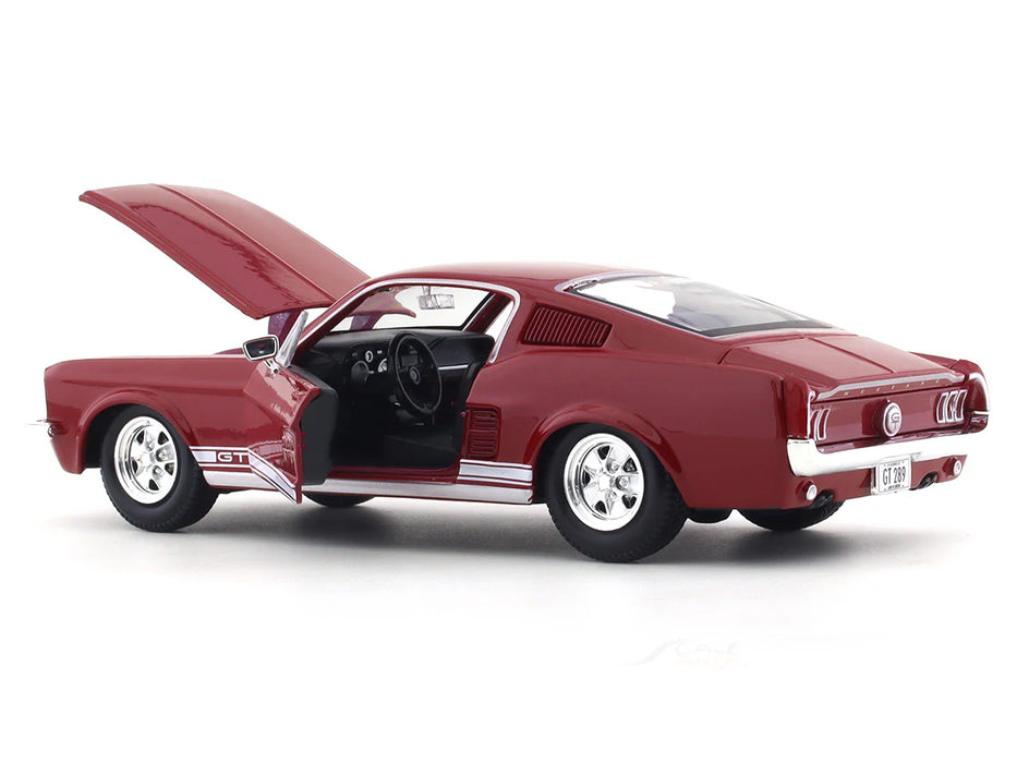 1967 Ford Mustang GT red 1:24 Maisto diecast alloy scale model car