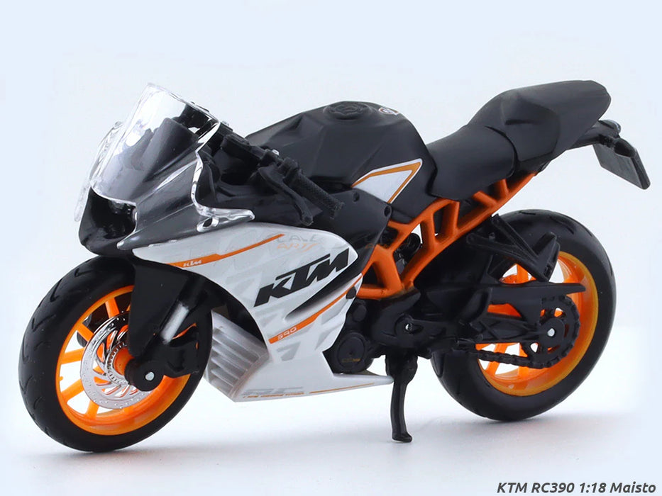 KTM RC390 1:18 Maisto Scale Model bike collectible