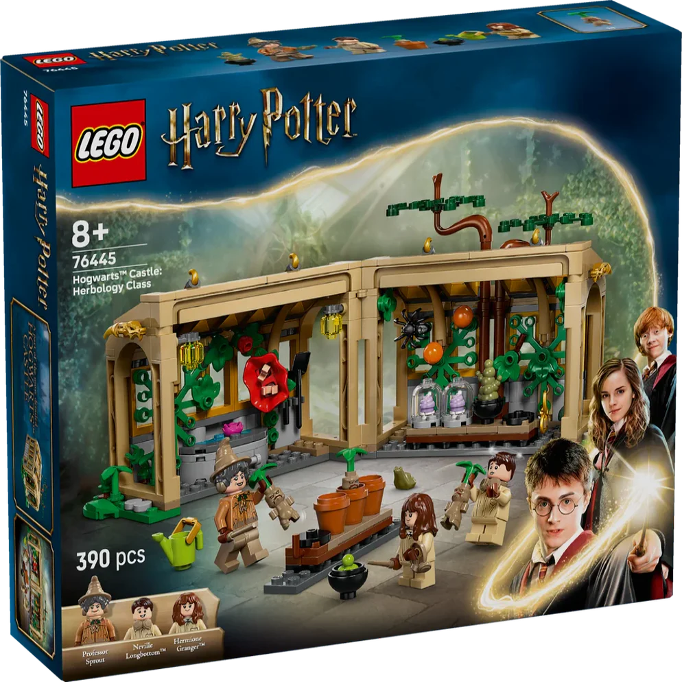 Lego 76445 Harry Potter Hogwarts Castle: Herbology Class (390 Pieces)