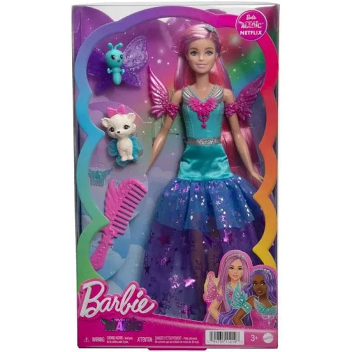 Barbie Doll With Two Fairytale Pets