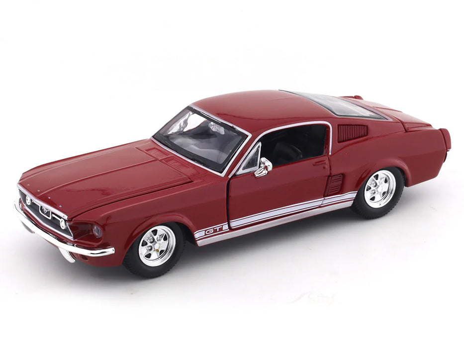 1967 Ford Mustang GT red 1:24 Maisto diecast alloy scale model car