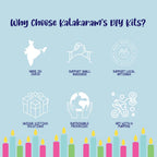 Kalakaram Colored Candle Making Kit