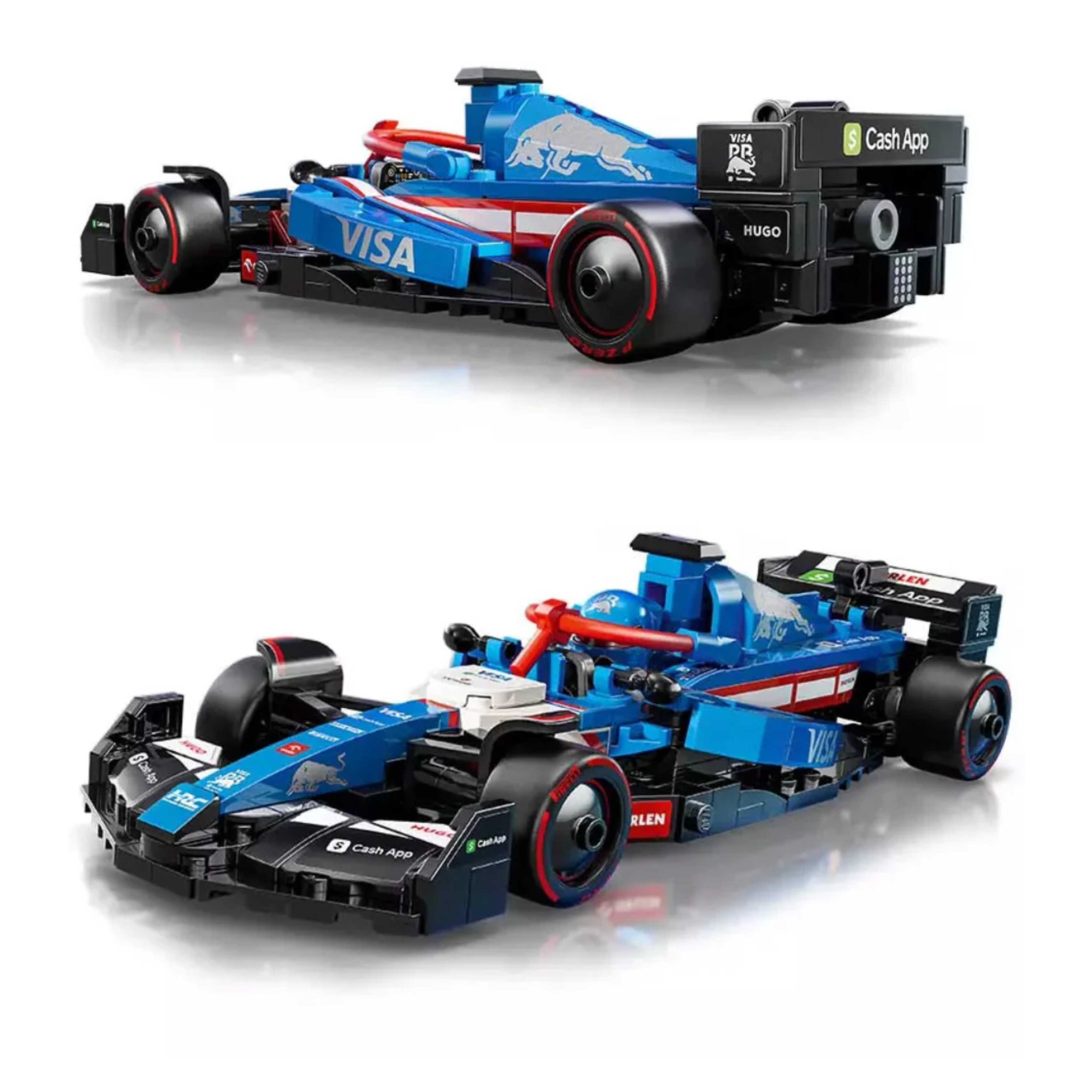 LEGO 77246 Speed Champions Visa Cash App RB VCARB 01 F1 Race Car (248 Pieces)
