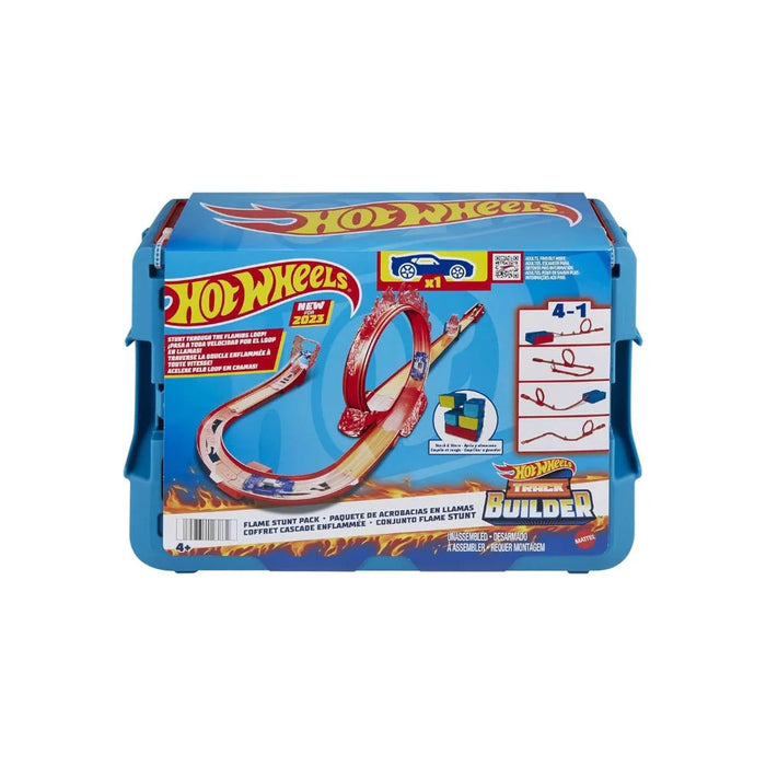 Hot Wheels Track Builder Flame Stunt Pack