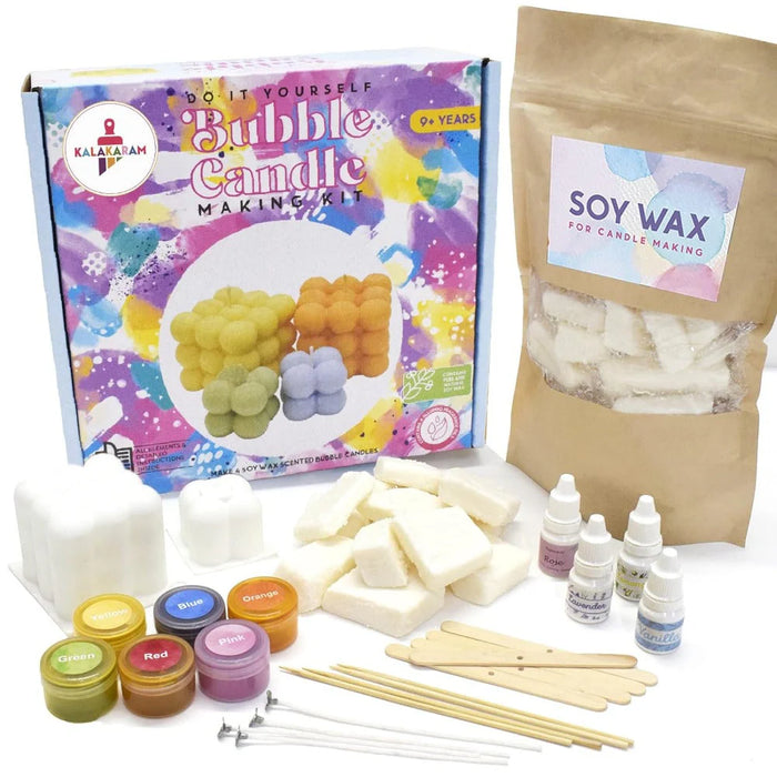 Kalakaram Bubble Candle Making Kit