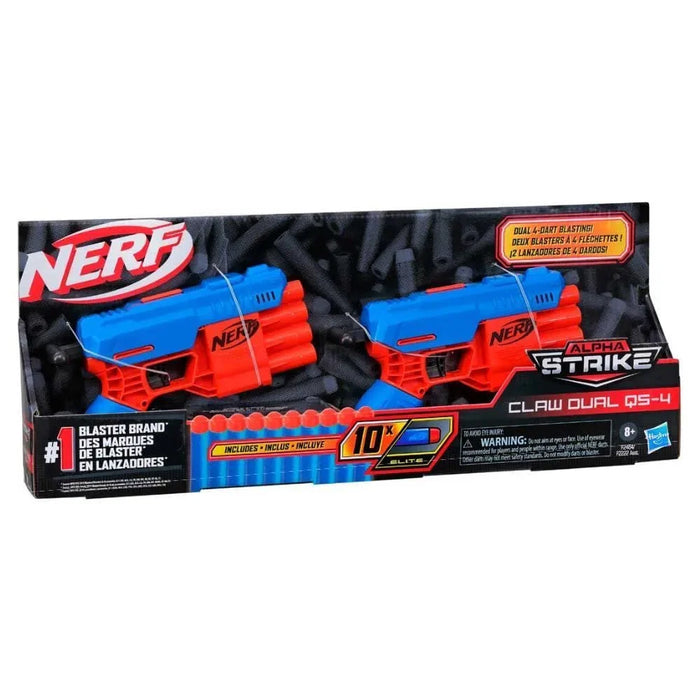 Nerf Alpha Strike Claw Dual QS-4 Blaster Set (Gun)