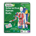 Smartivity Interactive Human Body Model for Kids 8-14 Years I Dynamic Body Parts & Organs + Learning Booklet |Educational Toy