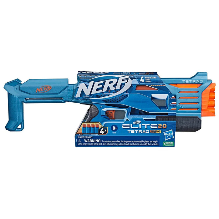 Nerf Elite 2.0 Tetrad QS-4 Blaster ( Gun)