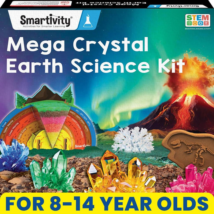 Smartivity Mega Crystal Earth Science Kit