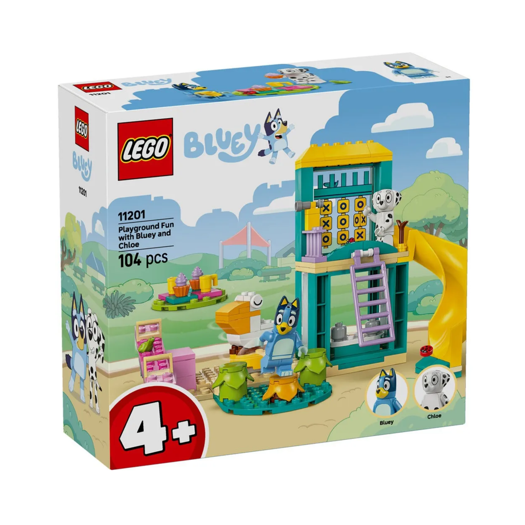 Lego 11201 Bluey Playground Fun With Bluey And Chloe ( 104 Pieces)