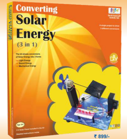 Converting Solar Energy (3 in 1)