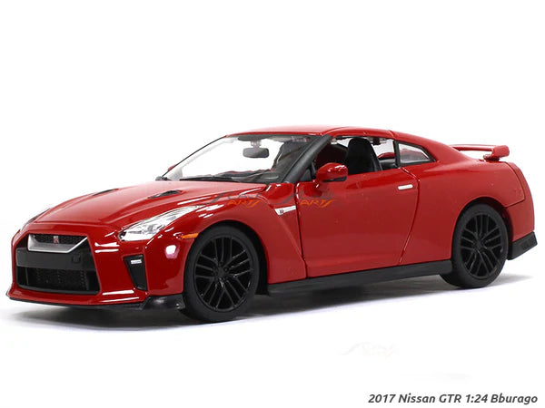 2017 Nissan GT-R 1:24 Bburago diecast Scale Model car