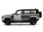 2022 Land Rover Defender 110 silver 1:24 Bburago licensed diecast Scale Model car