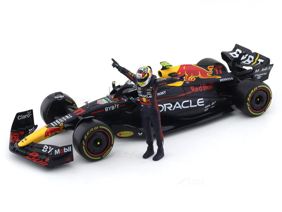 2023 Oracle RB19 #11 Sergio Perez 1:24 Bburago licensed diecast Scale Model car collectible