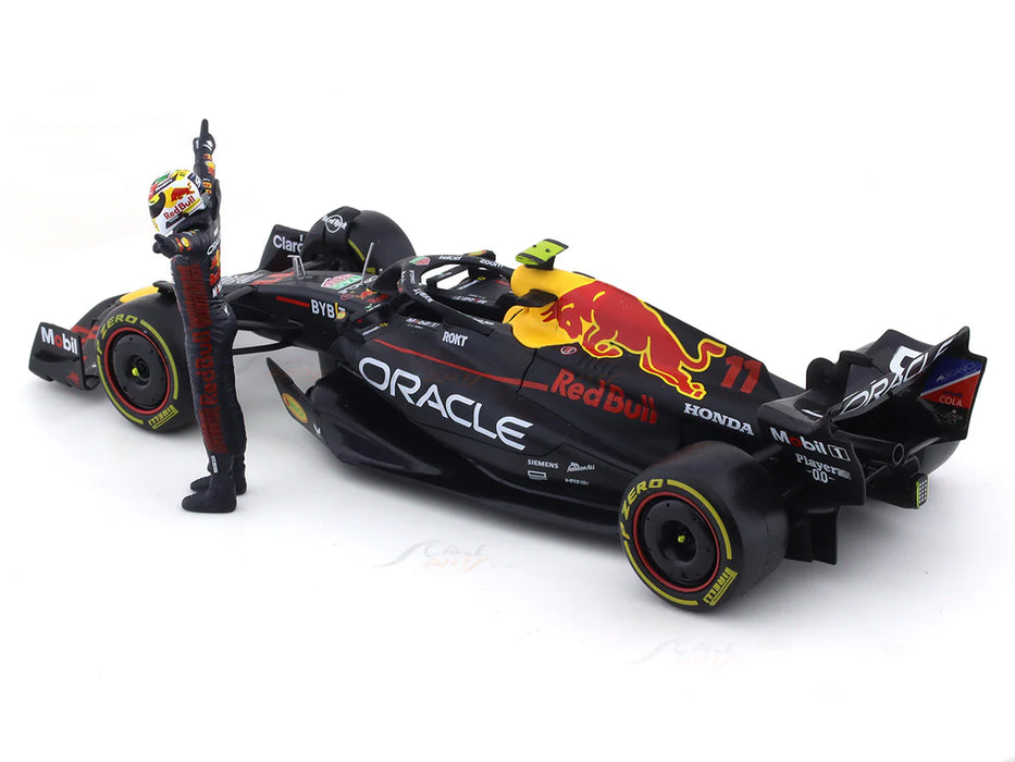 2023 Oracle RB19 #11 Sergio Perez 1:24 Bburago licensed diecast Scale Model car collectible