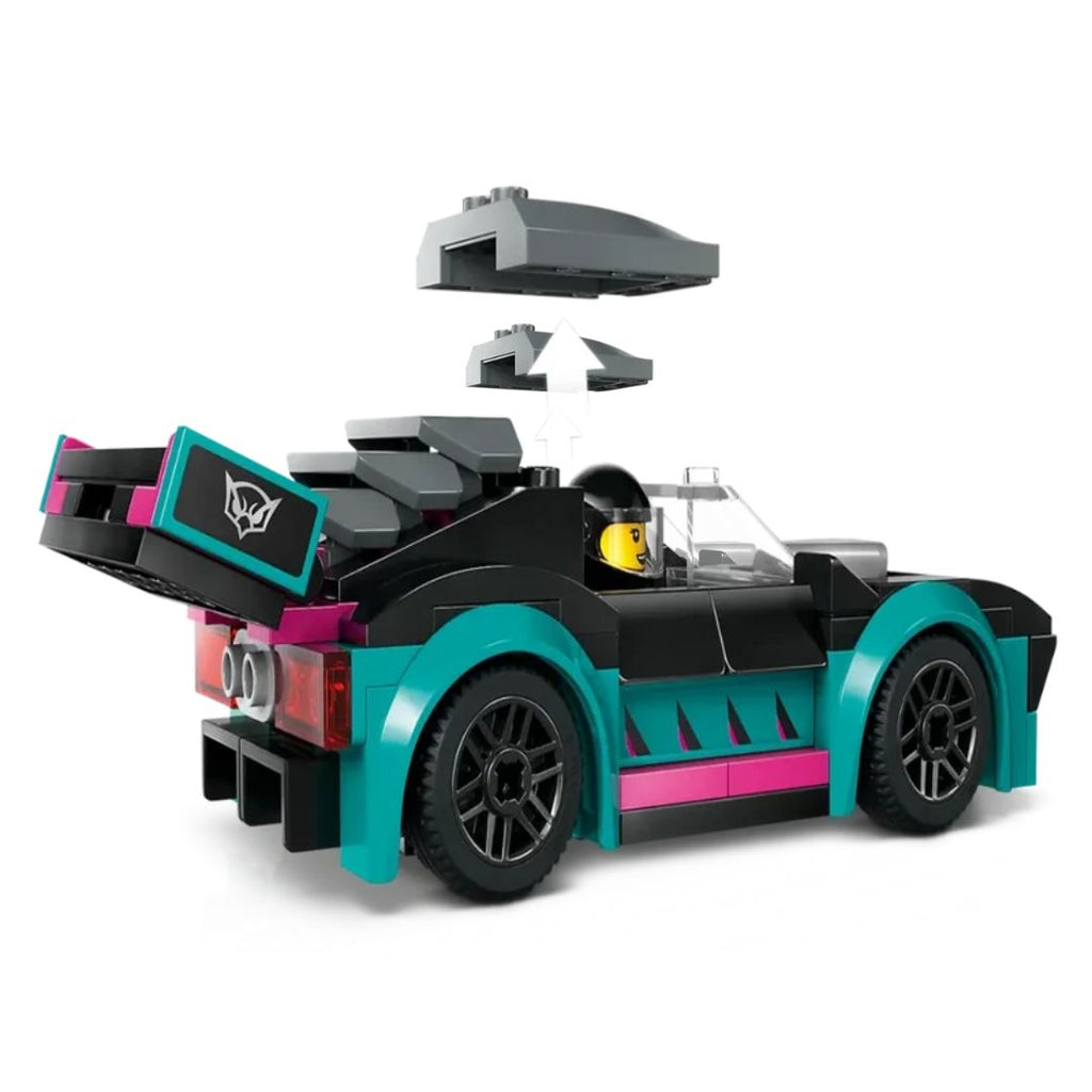 Lego 60406 City Race Car And Car Carrier Truck (328 Pieces)