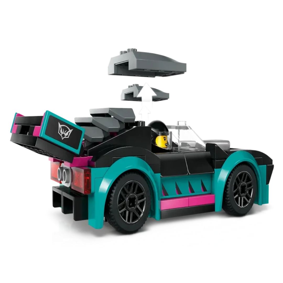 Lego 60406 City Race Car And Car Carrier Truck (328 Pieces)