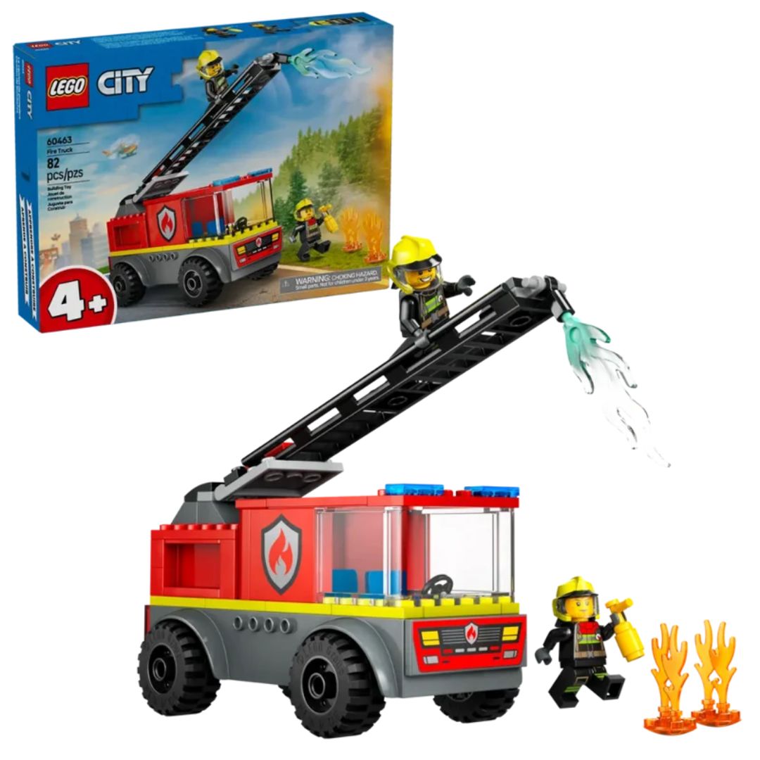 Lego 60463 City Fire Ladder Truck (82 Pieces)