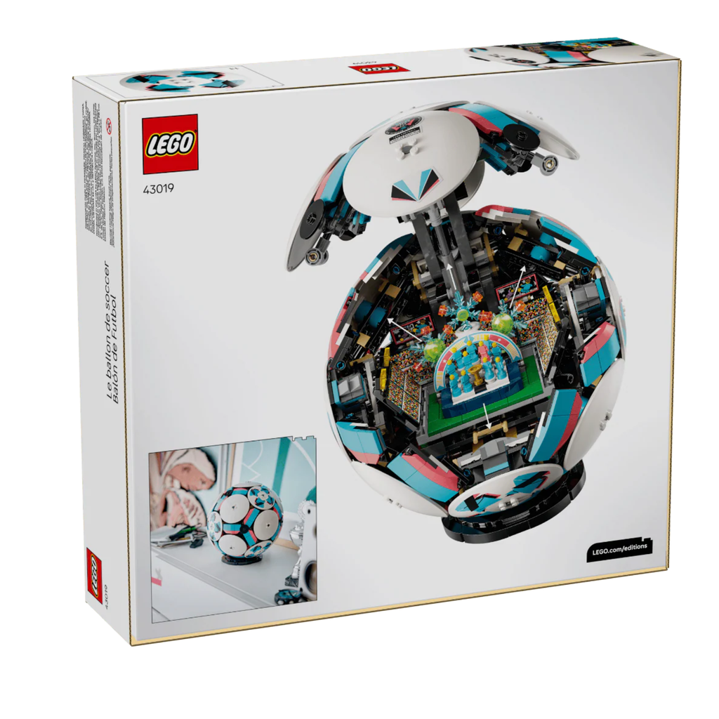 Lego 43019 Editions FIFA Soccer Ball (1498 Pieces)