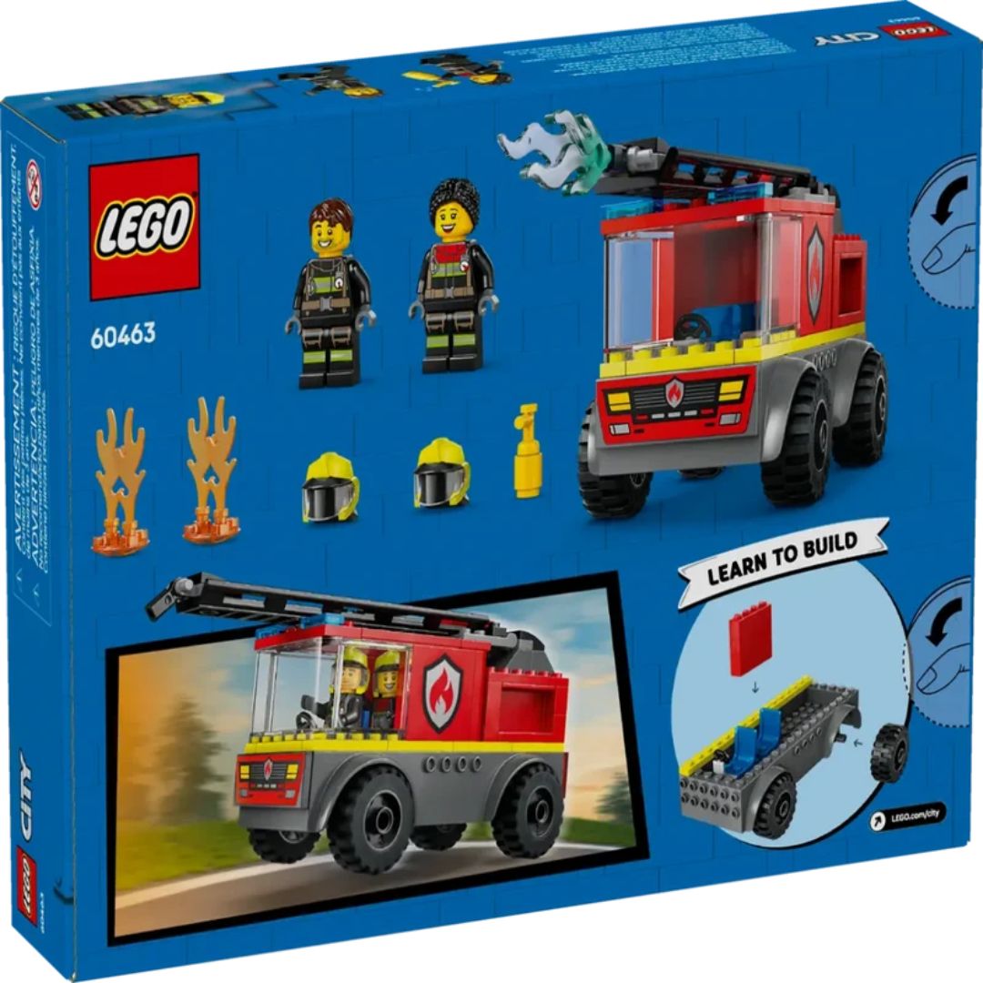 Lego 60463 City Fire Ladder Truck (82 Pieces)