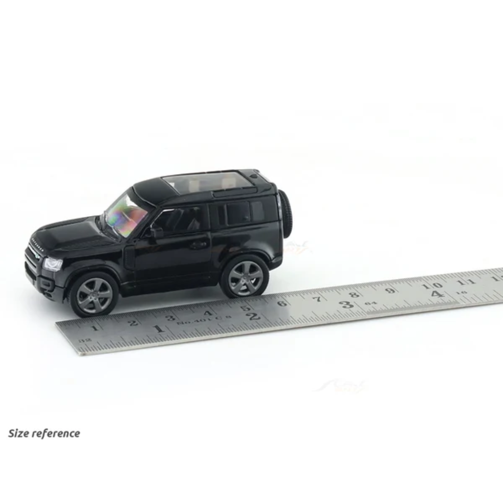 Land Rover Defender 90 Black 1:64 Shadow Diecast Model Car | Off-Road Adventure Collectible | Buy in India