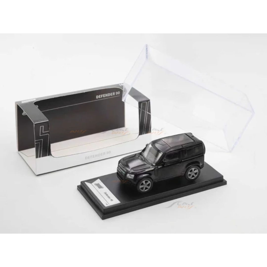 Land Rover Defender 90 Black 1:64 Shadow Diecast Model Car | Off-Road Adventure Collectible | Buy in India