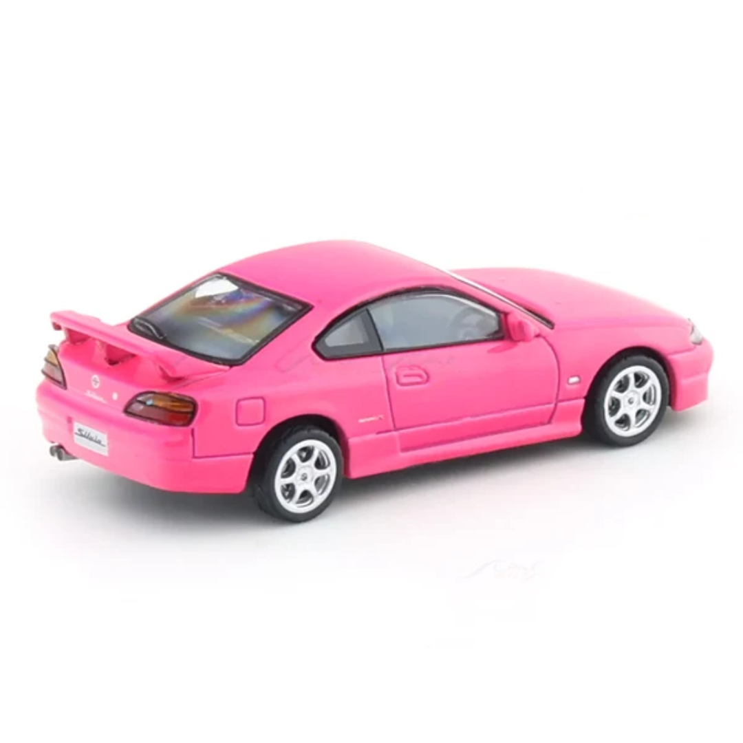 Nissan Silvia S15 pink 1:64 Shadow Diecast Model Car | JDM Drift Legend Collectible | Buy in India