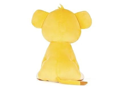 Simba Yellow Stuffed Soft Cute Plush Animal Toy Huggable Decorative and Gift Item Cuddly