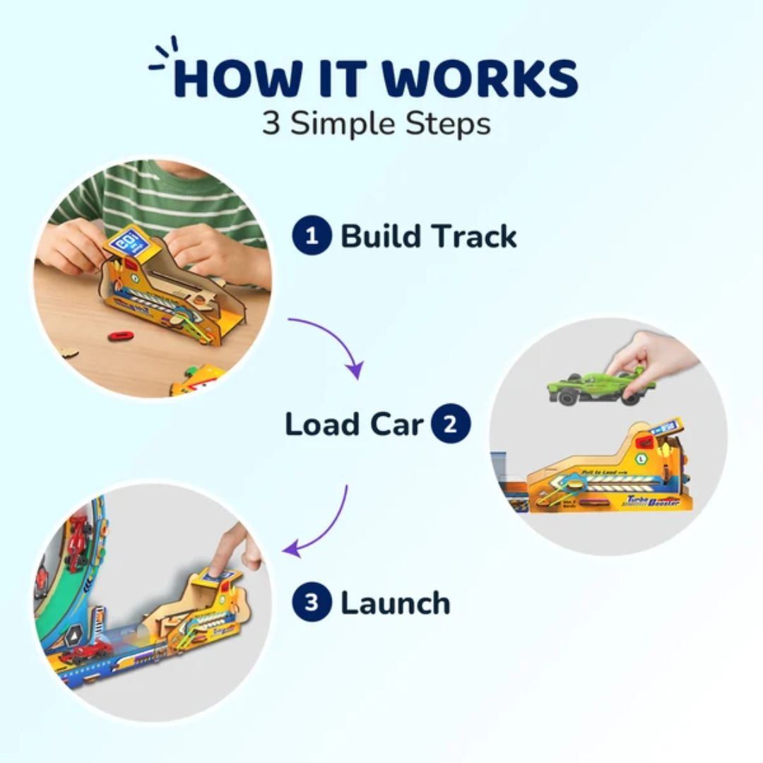 High-Speed Race Car Track with Loop | Ages 6 - 12 years