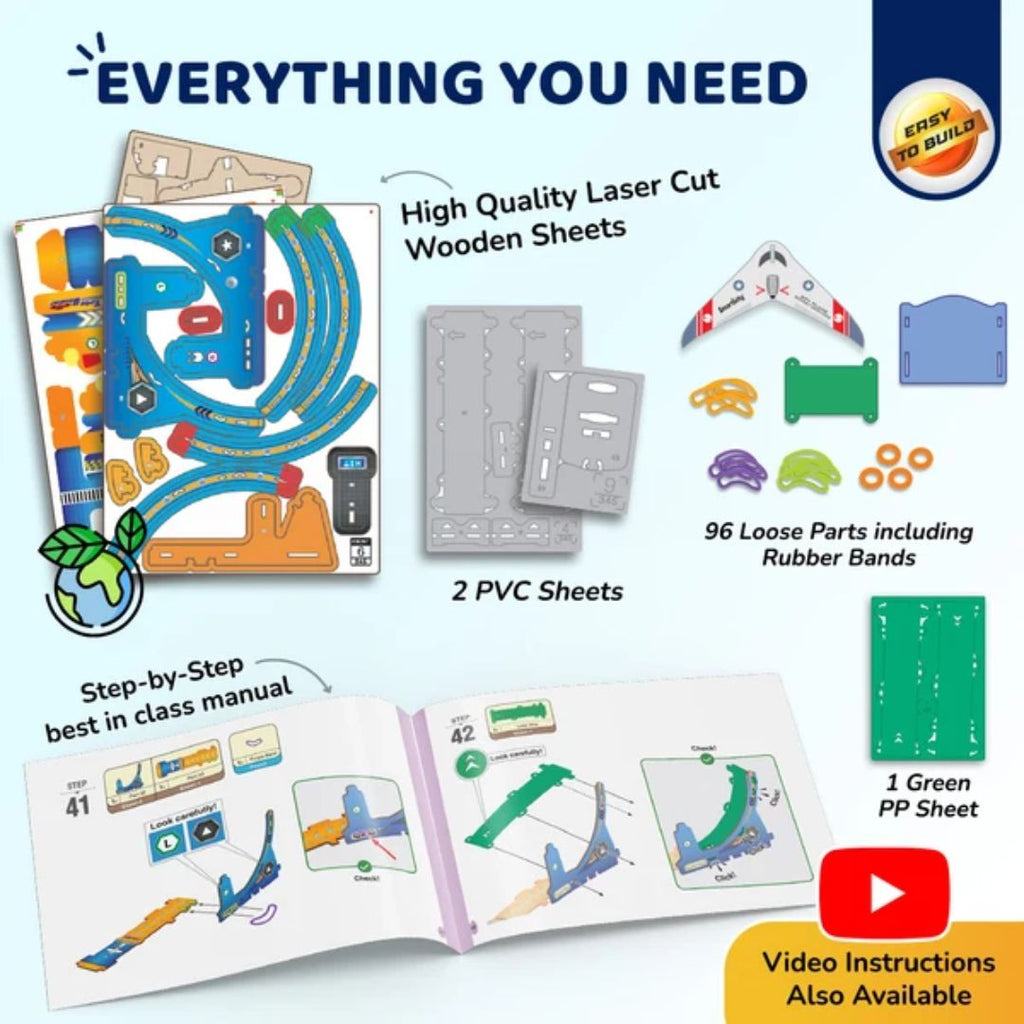 High-Speed Race Car Track with Loop | Ages 6 - 12 years