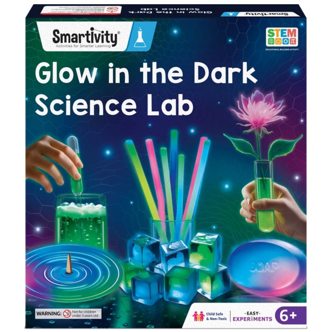 Glow in the Dark Science Lab | 6-10 Years | DIY Science Experiments