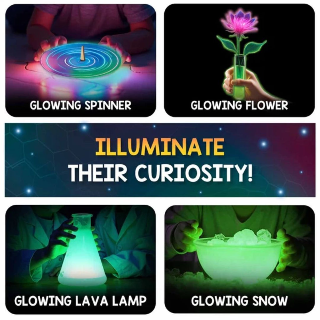 Glow in the Dark Science Lab | 6-10 Years | DIY Science Experiments