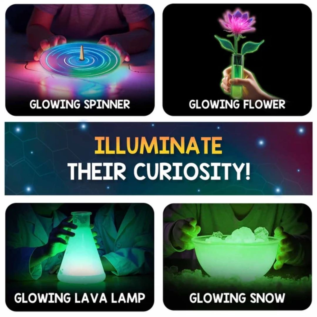 Glow in the Dark Science Lab | 6-10 Years | DIY Science Experiments