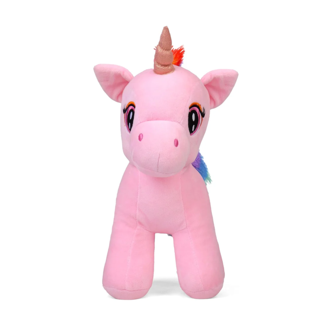 Mirada Standing Unicorn Toy - Pink – 29cm