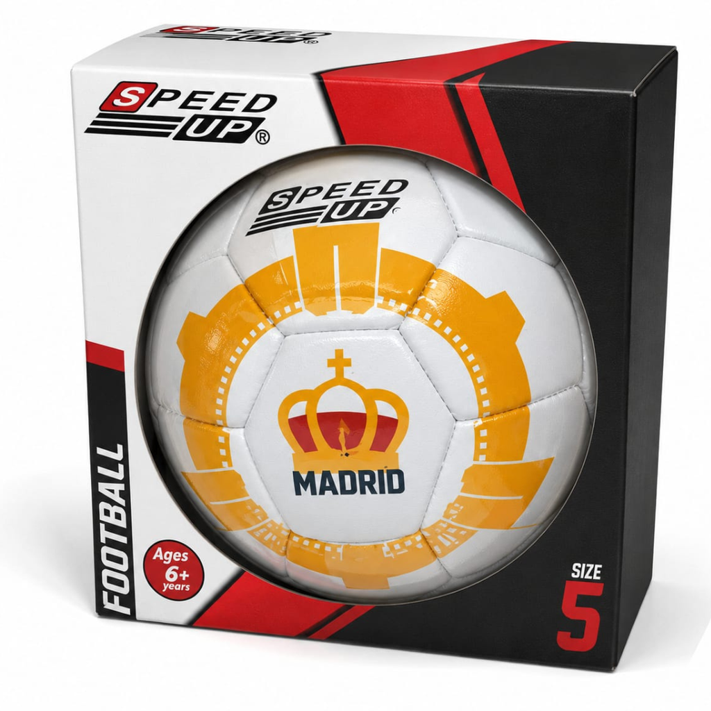 Speed Up Madrid Fan Club Football Size 5