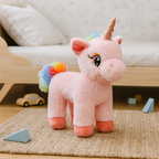 Mirada Standing Unicorn Toy - Pink – 32cm