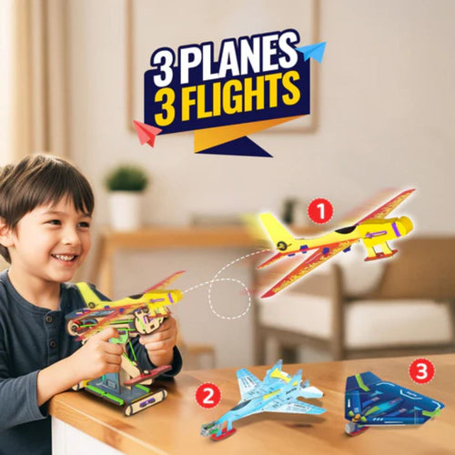 Airplanes Launchers | 6 - 12 years | DIY STEM Construction Toy