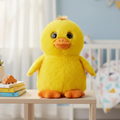 Mirada 25Cm Sparkling Yellow Glitter Eye Duck