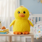 Mirada 25Cm Sparkling Yellow Glitter Eye Duck