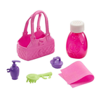Barbie Doll, Blonde, and Playset with 3 Puppies, Bathtub and Accessories, Gift for 3 to 7 Year Olds, GDJ337