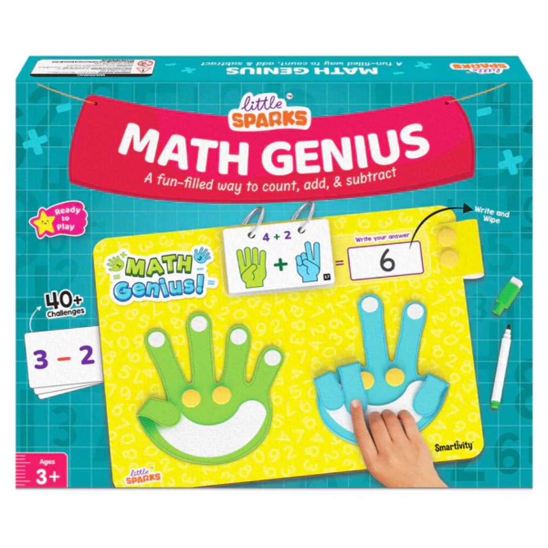 Math Learning Game | Ages 3-6 years | Count, Add, Subtract