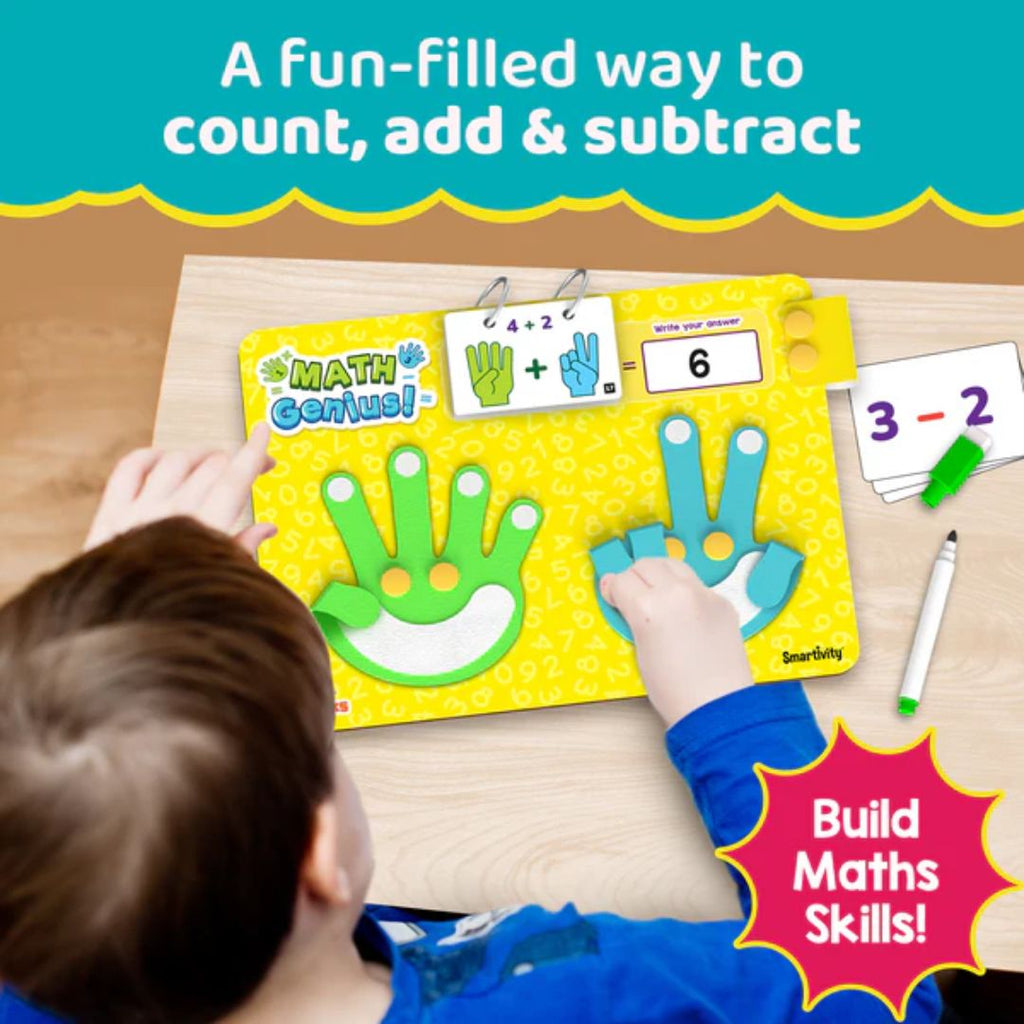 Math Learning Game | Ages 3-6 years | Count, Add, Subtract